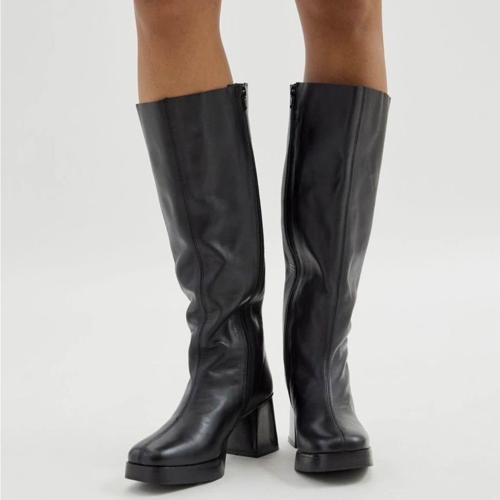 urban outfitters uo lara tall zip boots